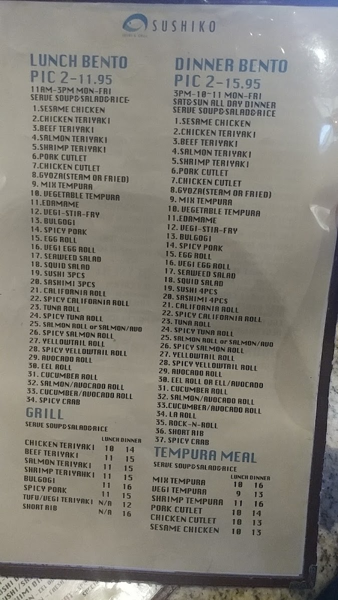 Sushiko Menu - Image 6